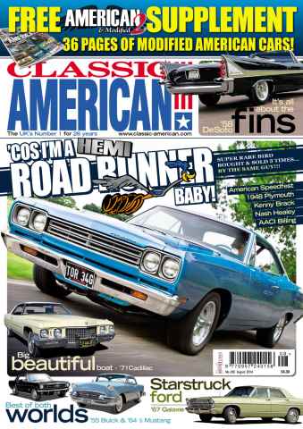 Classic American Magazine issue August 2014