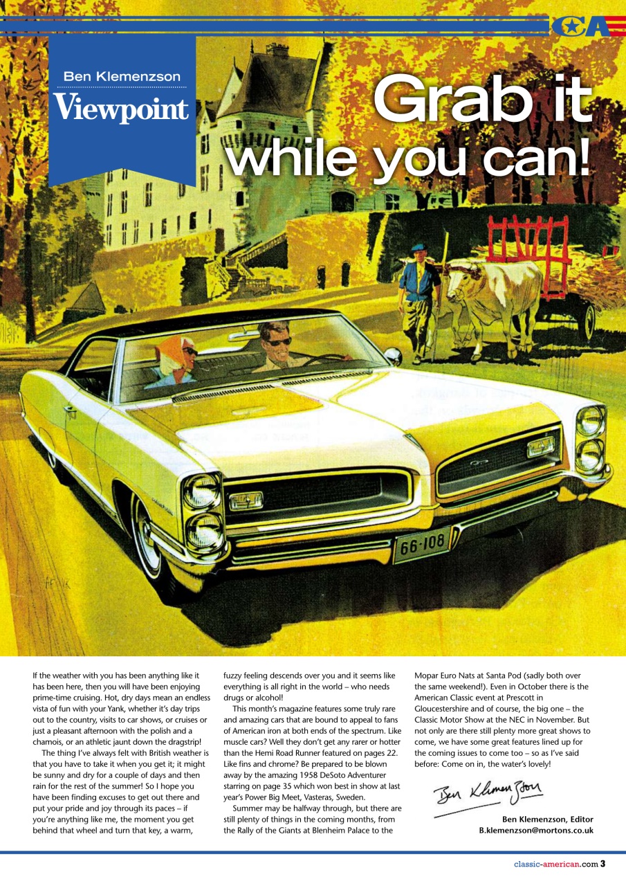Classic American Magazine Preview Pages