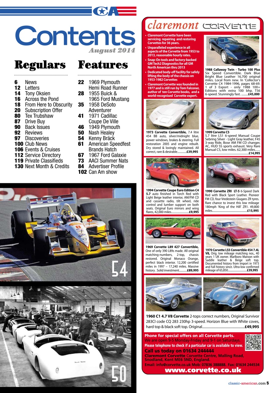 Classic American Magazine Preview Pages