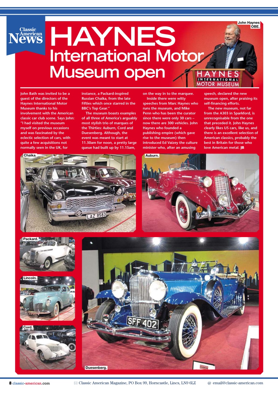 Classic American Magazine Preview Pages