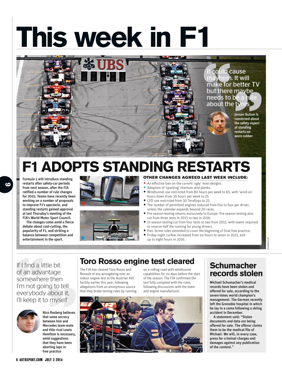 Autosport Preview Pages