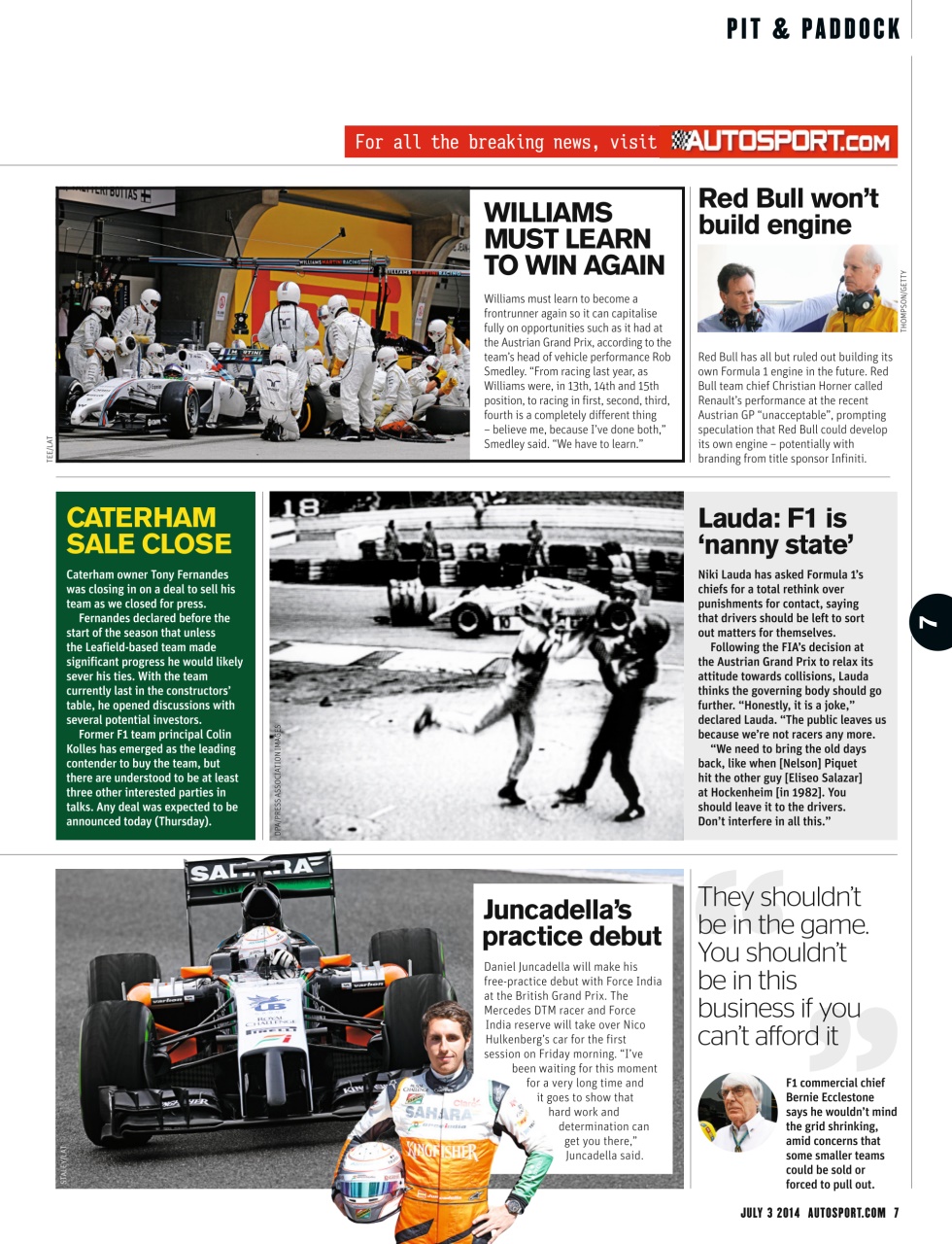 Autosport Preview Pages