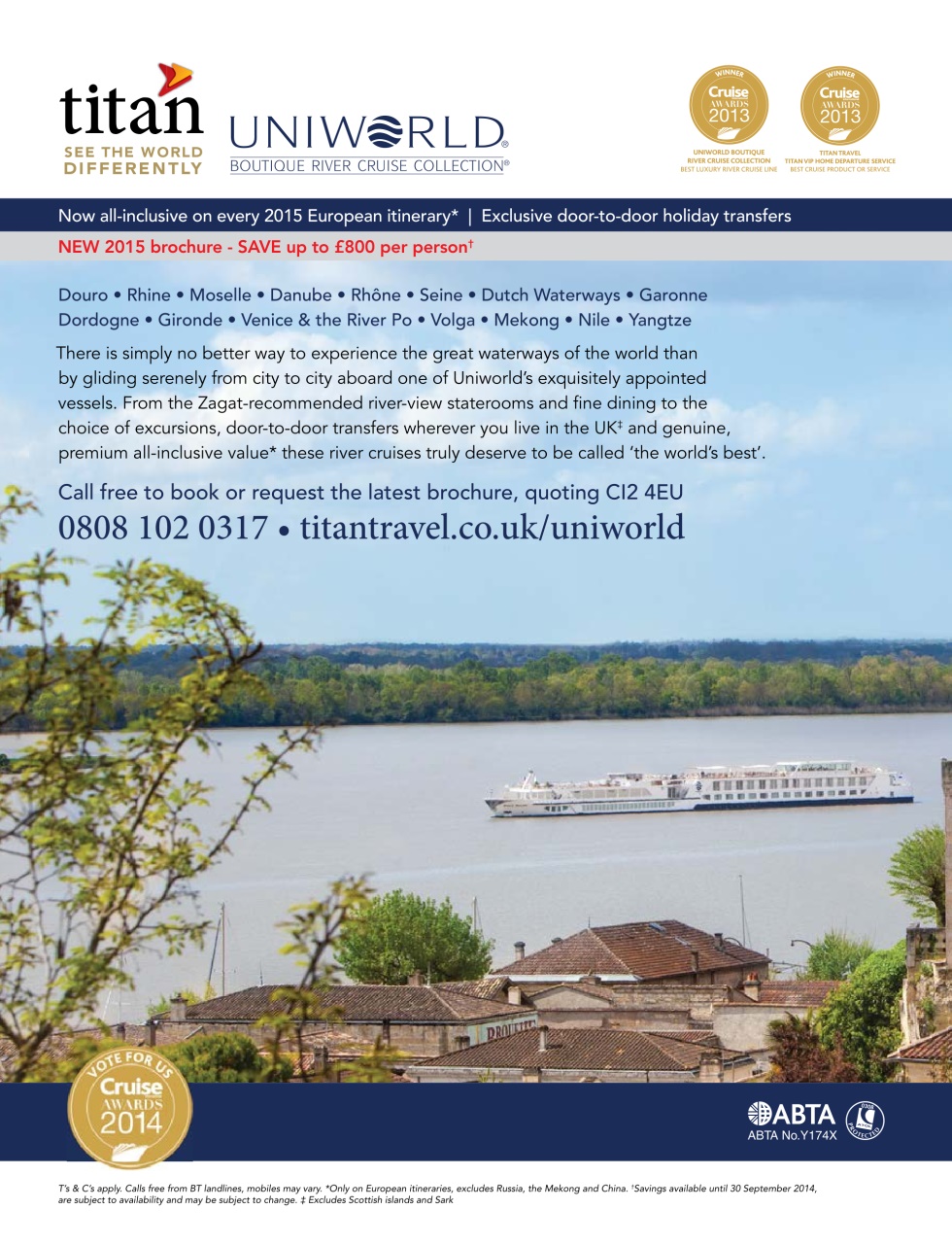 Cruise & Travel Preview Pages