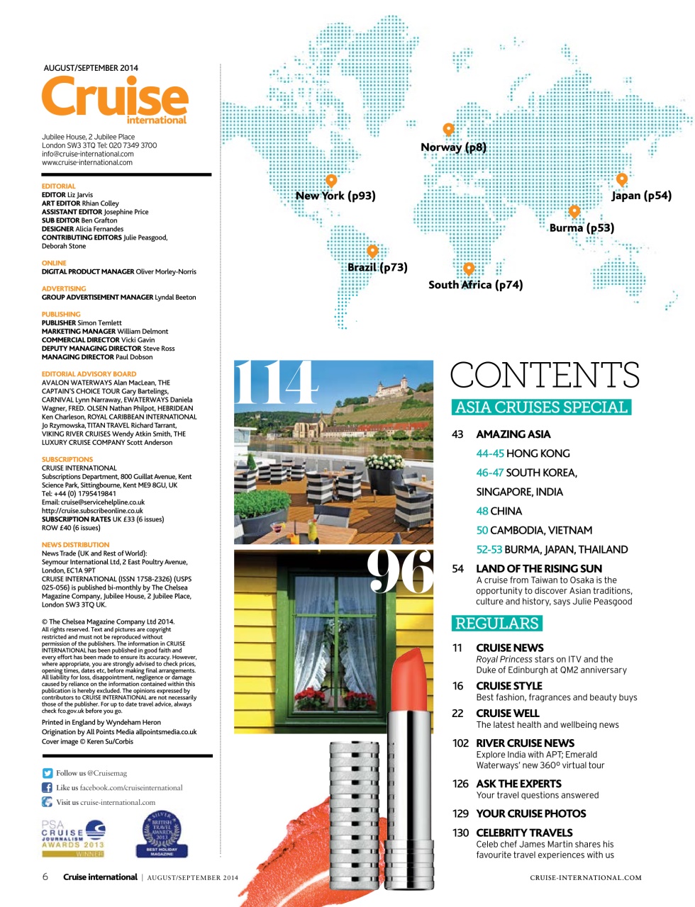 Cruise & Travel Preview Pages