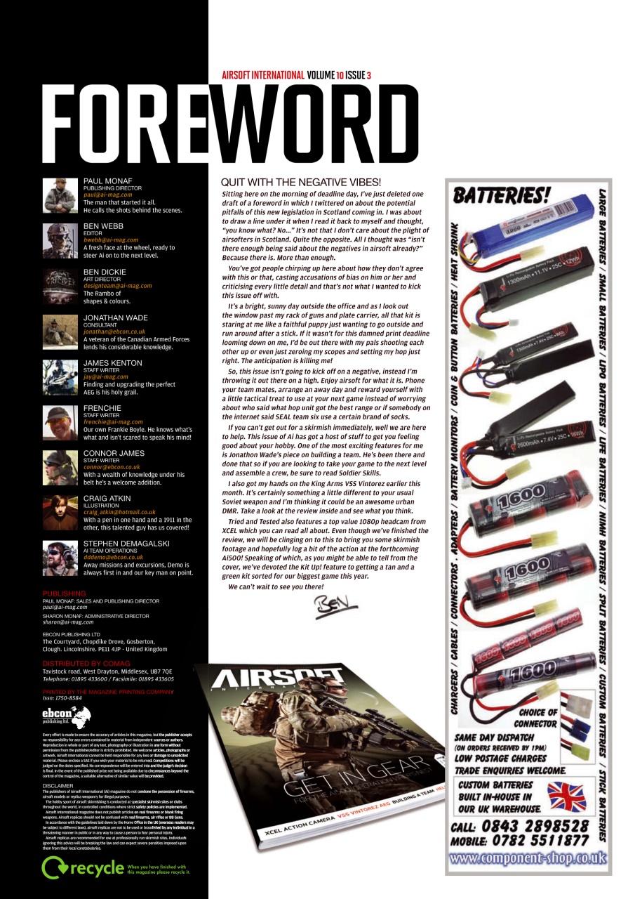 Airsoft International Preview Pages