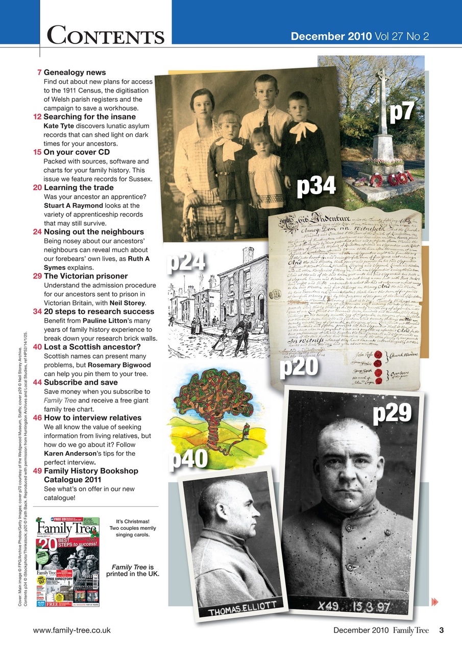 Family Tree Preview Pages