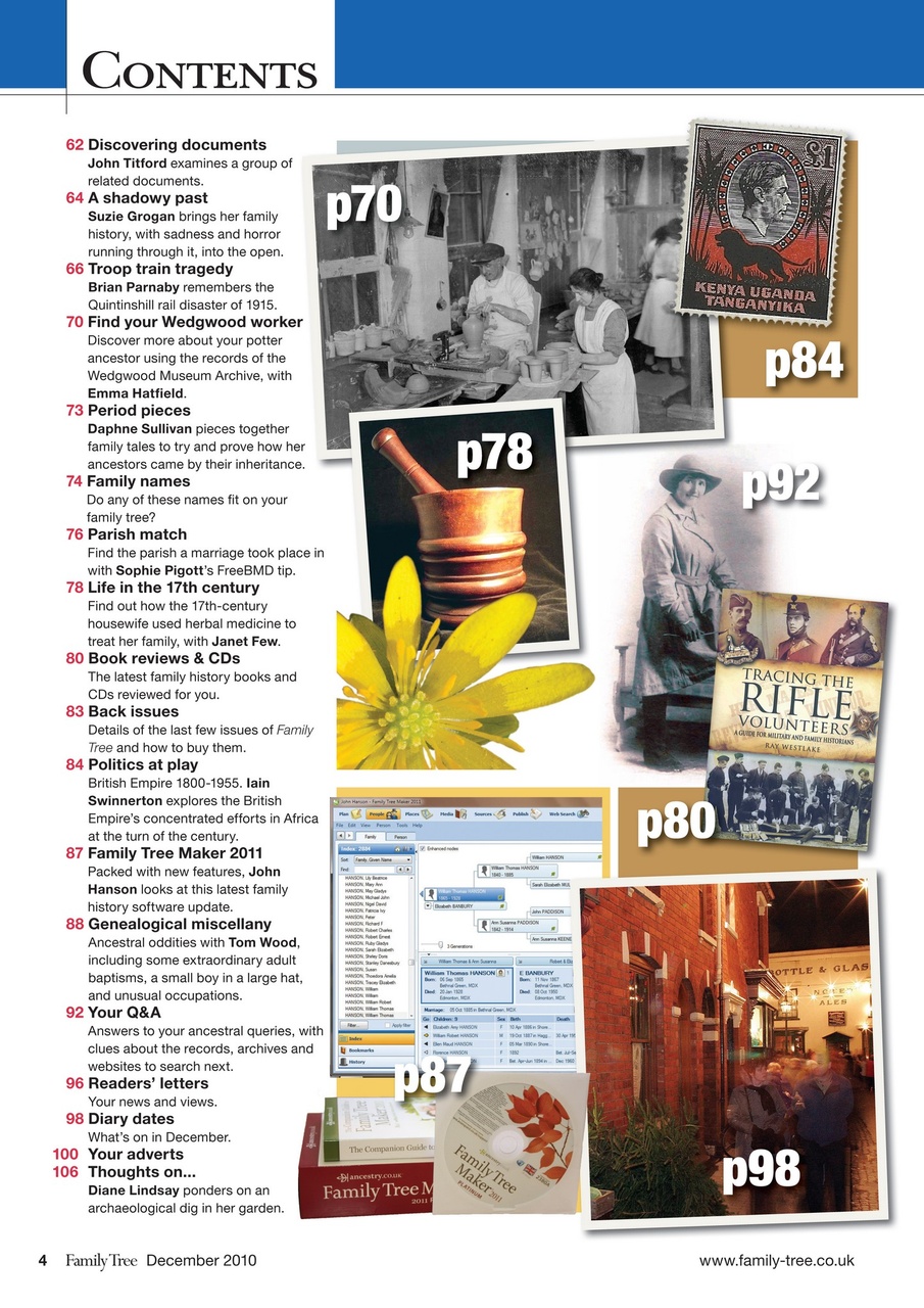 Family Tree Preview Pages