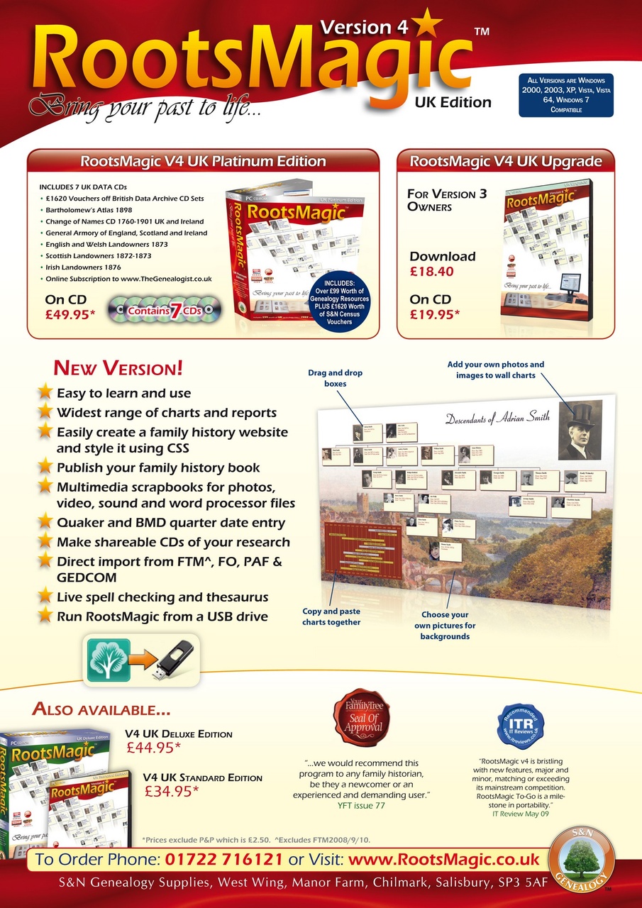 Family Tree Preview Pages