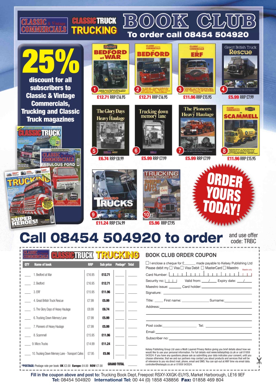 Classic Van & Pick-up Preview Pages