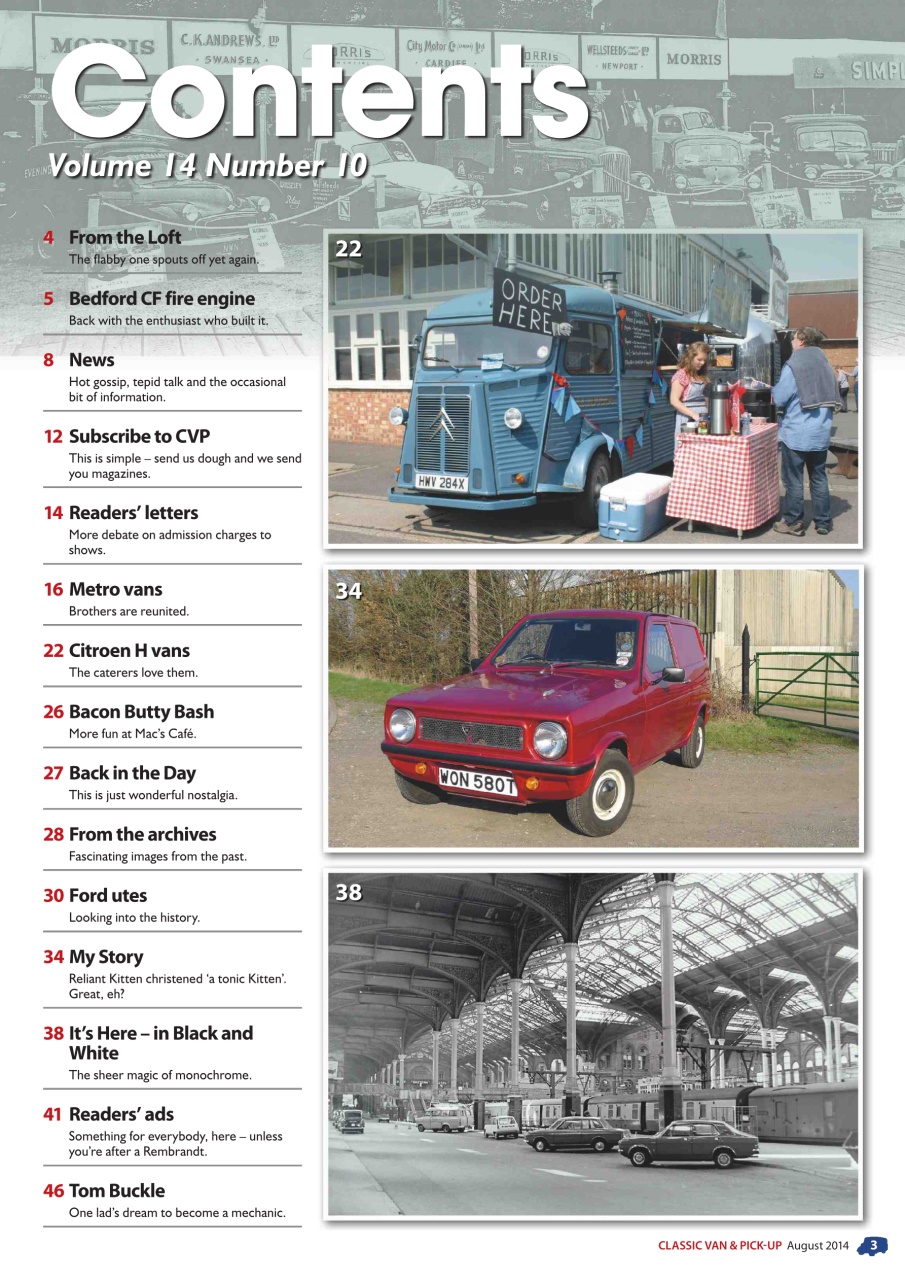 Classic Van & Pick-up Preview Pages