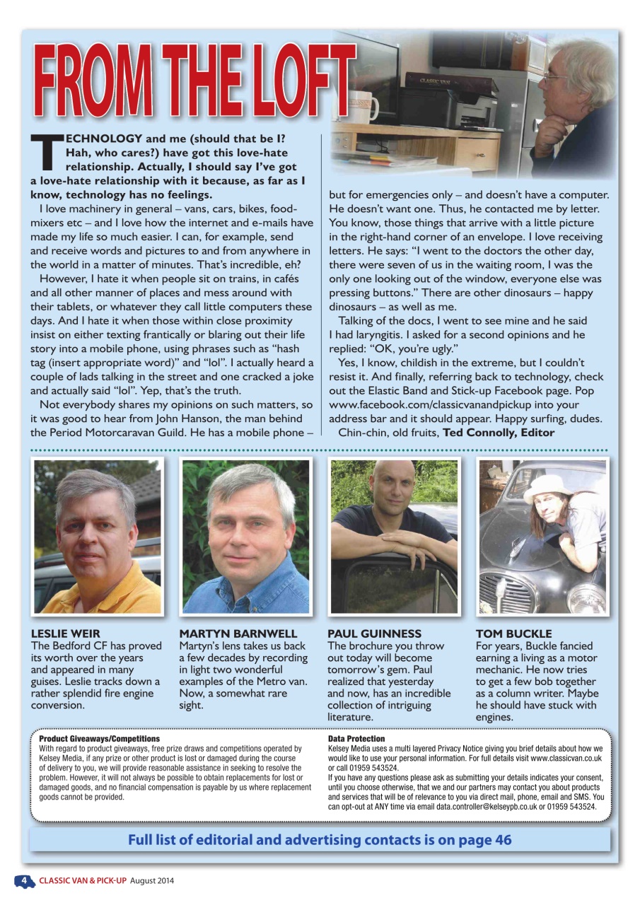 Classic Van & Pick-up Preview Pages