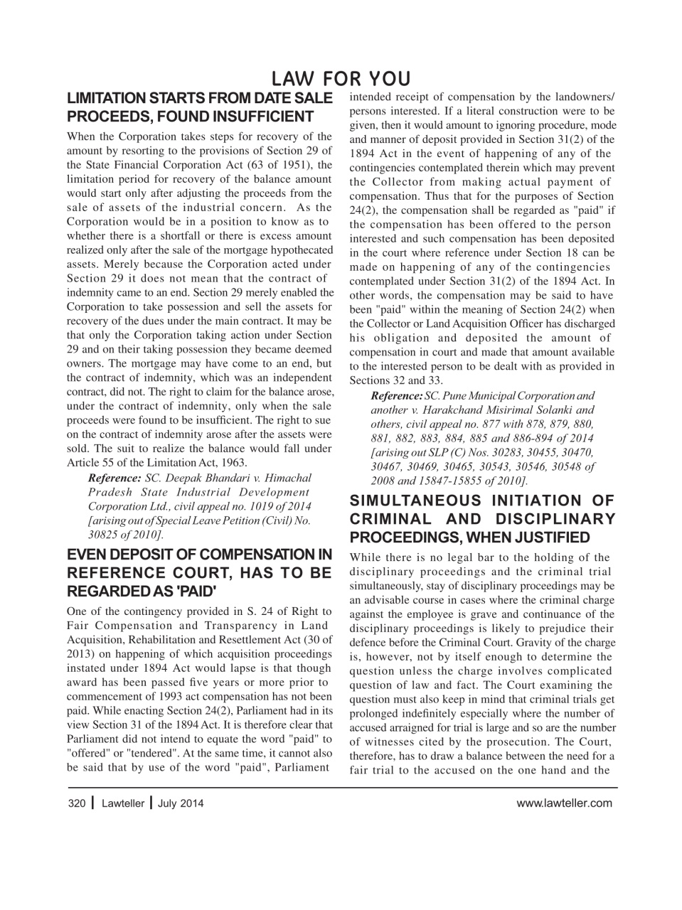 Lawteller – A Legal Awareness Magazine Preview Pages