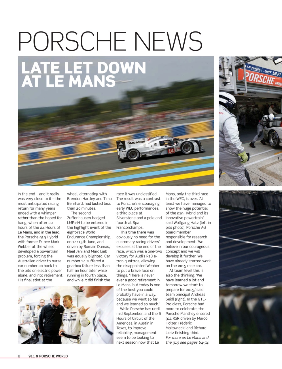 911 & Porsche World Preview Pages