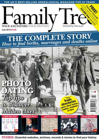 Family Tree issue July 2010