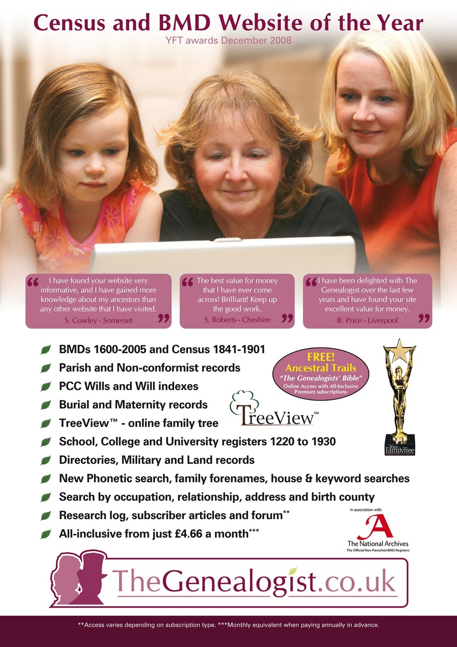 Family Tree Preview Pages