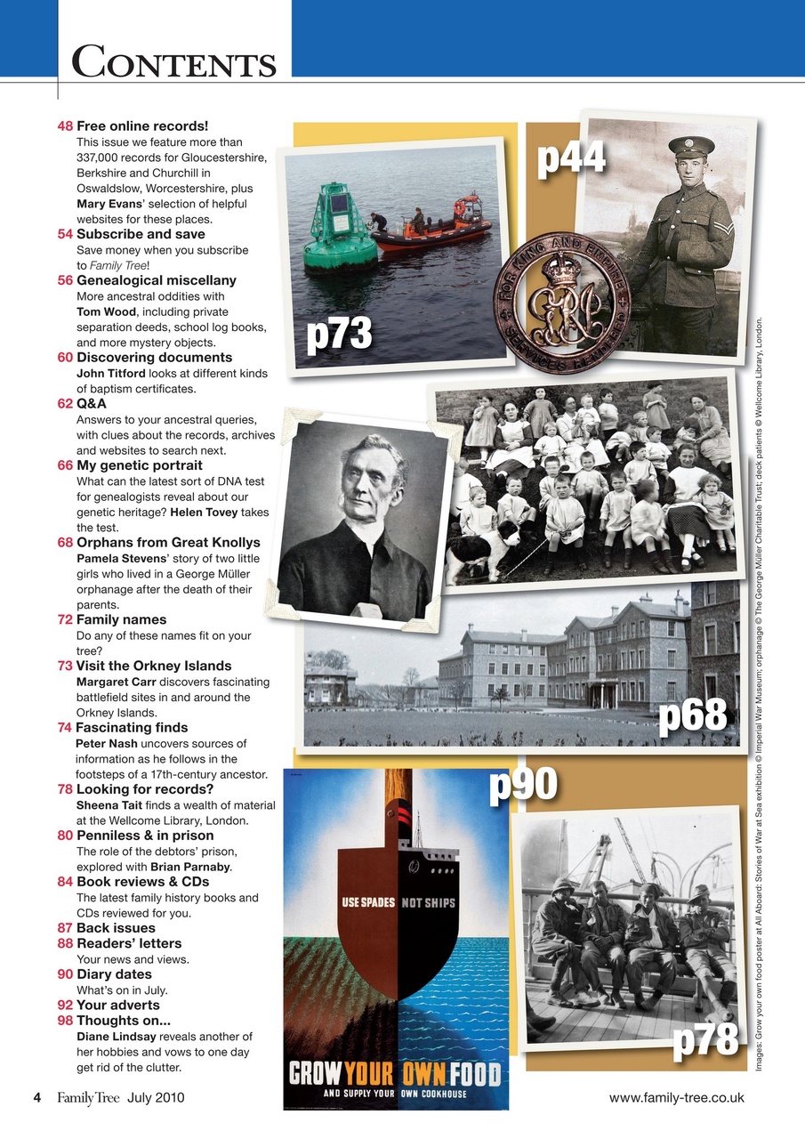 Family Tree Preview Pages