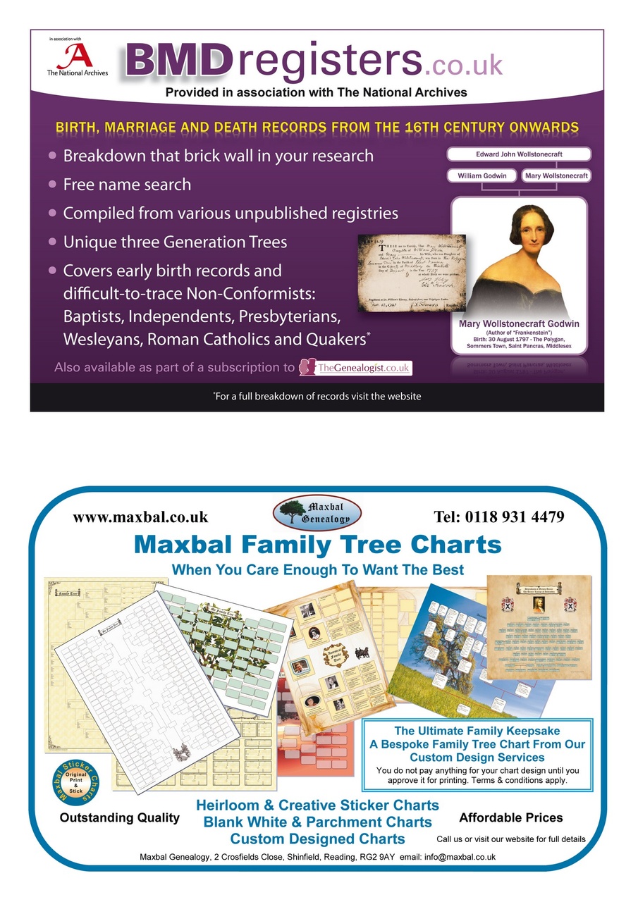 Family Tree Preview Pages