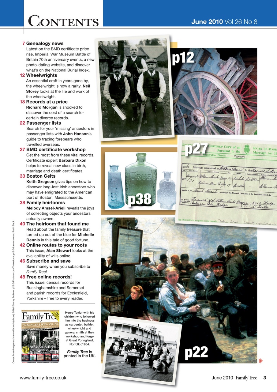 Family Tree Preview Pages