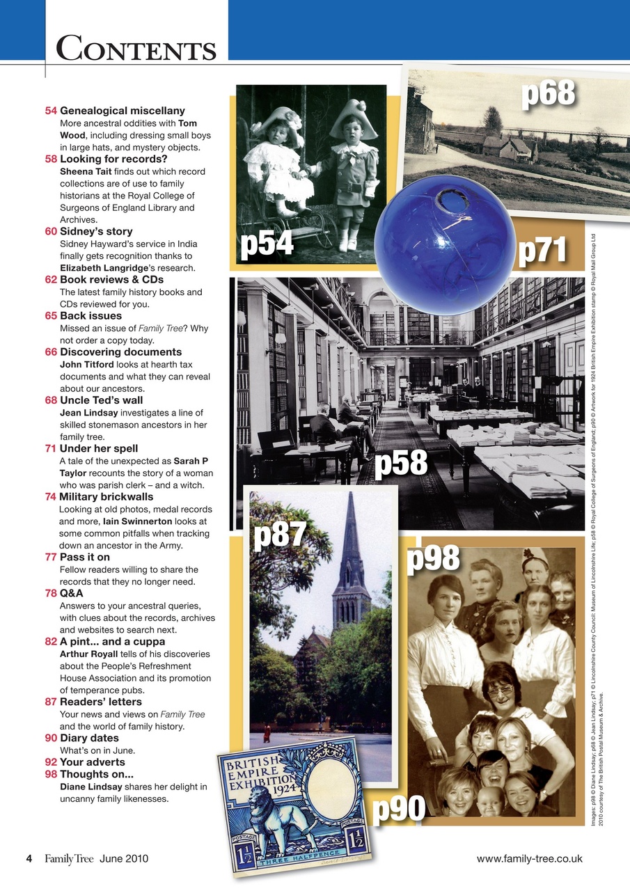 Family Tree Preview Pages