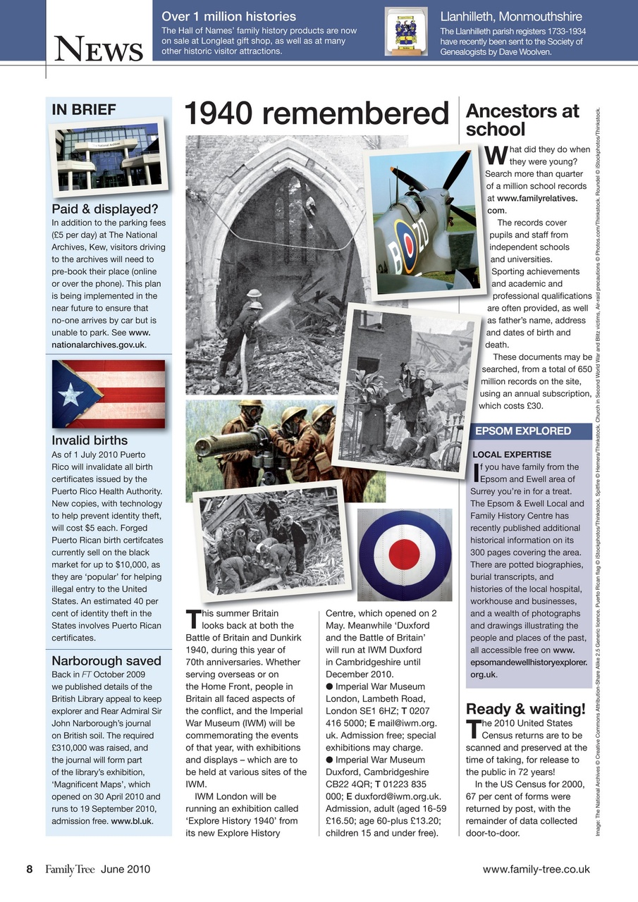 Family Tree Preview Pages