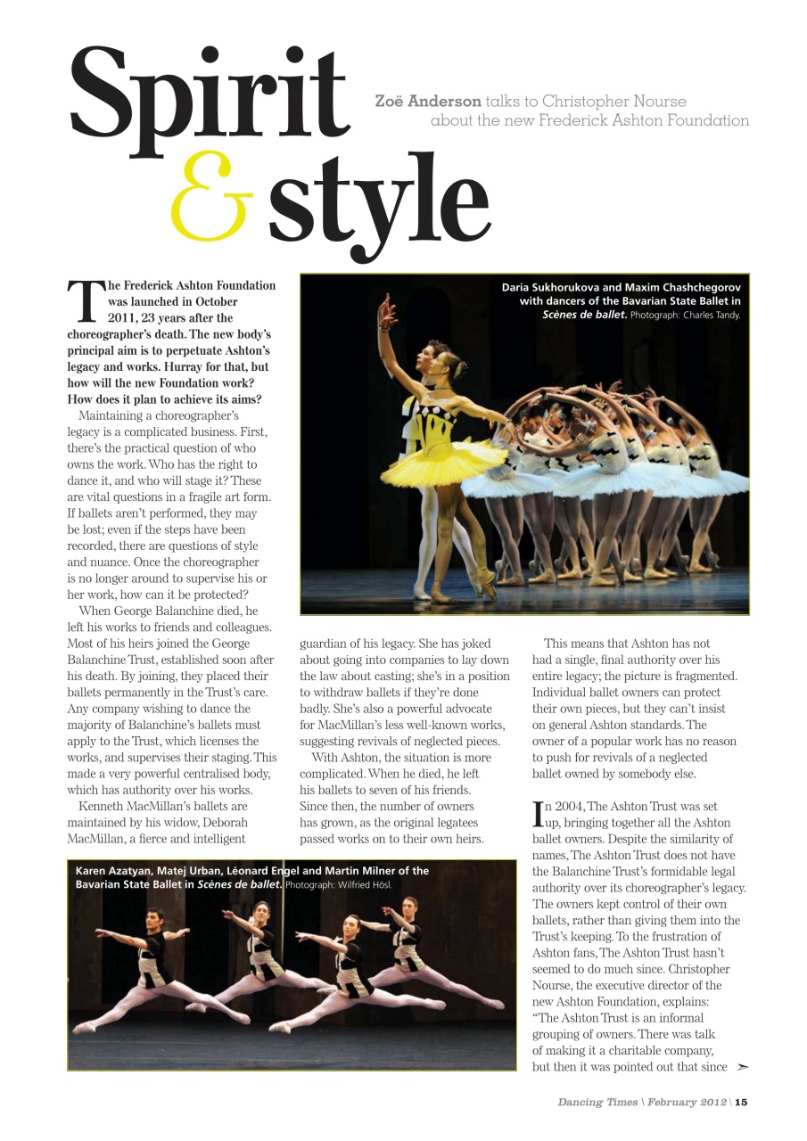 Dancing Times Preview Pages