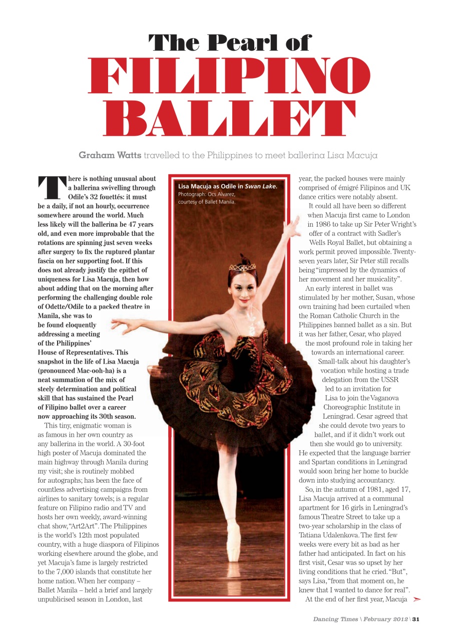 Dancing Times Preview Pages