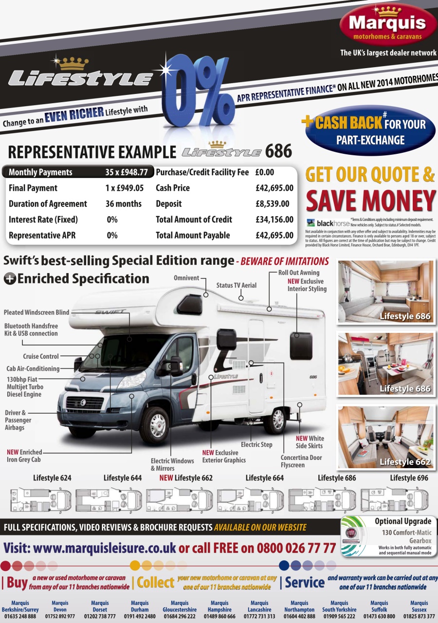 What Motorhome magazine Preview Pages