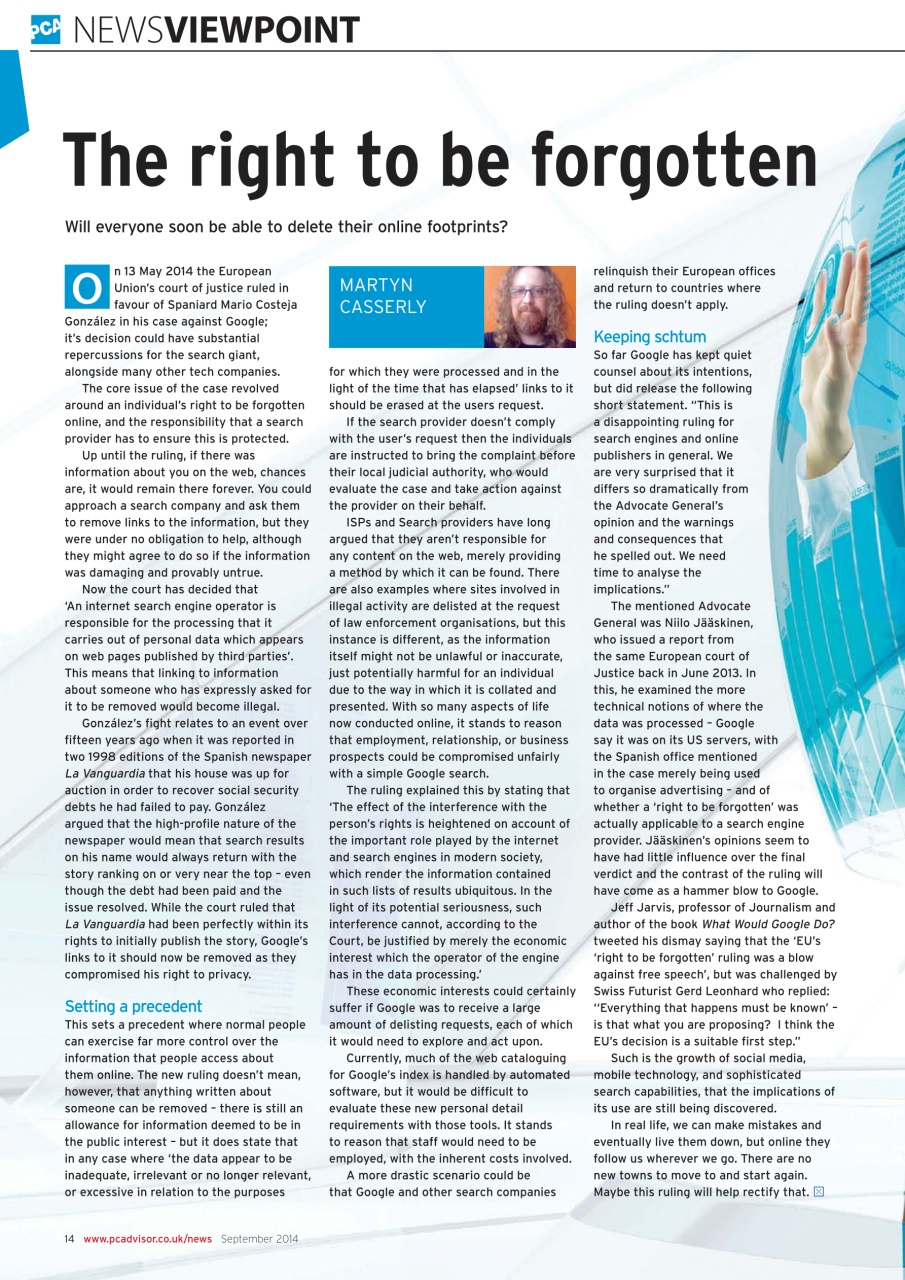 Tech Advisor Preview Pages