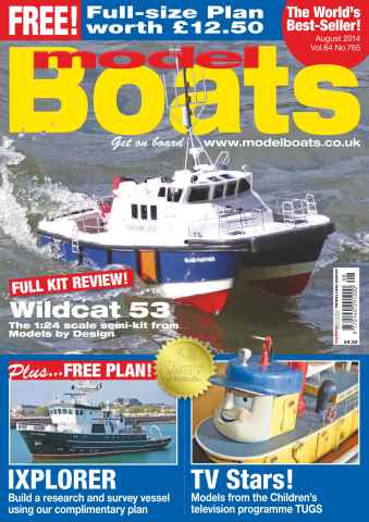 Model Boats issue August 2014