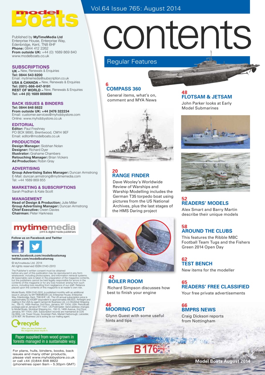 Model Boats Preview Pages