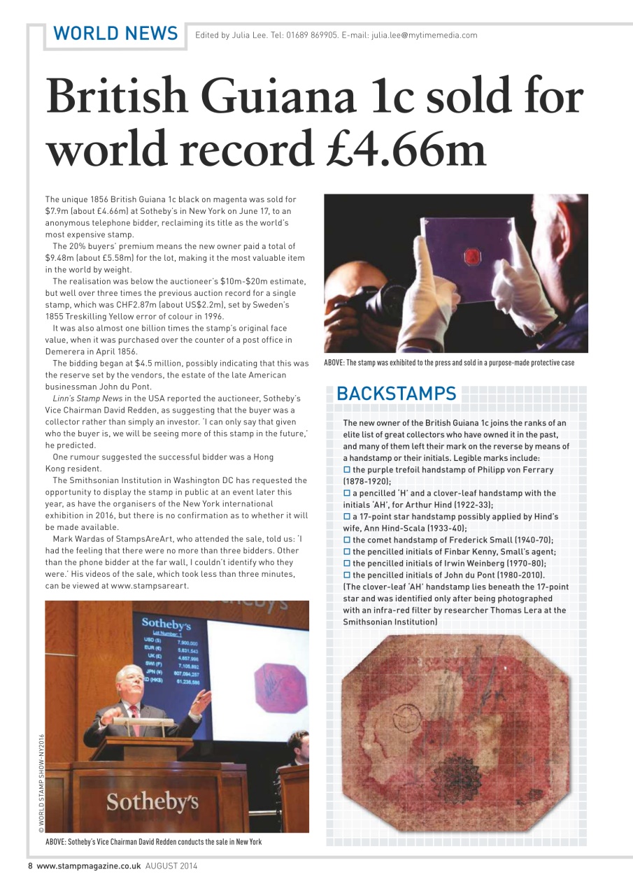 Stamp Magazine Preview Pages