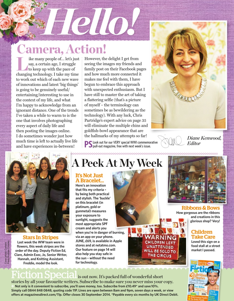 Woman's Weekly Preview Pages