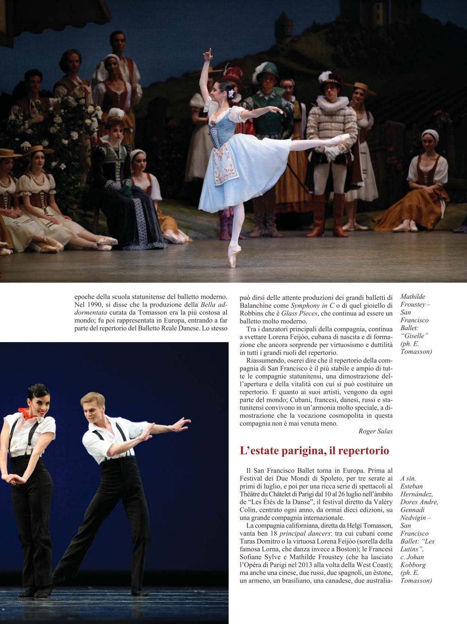 BALLET2000 Edizione Italia Preview Pages