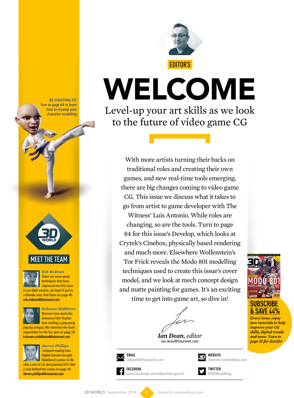 3D World Preview Pages