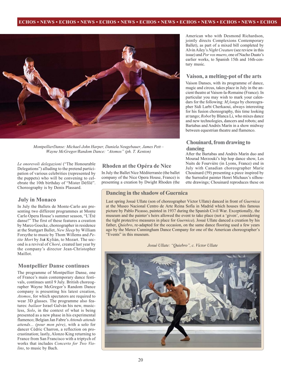 BALLET2000 English Edition Preview Pages