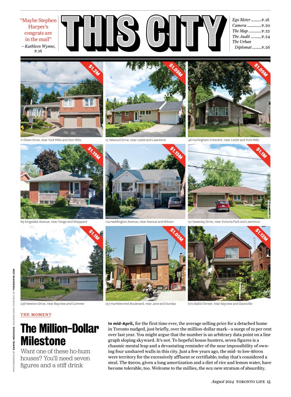 Toronto Life Preview Pages