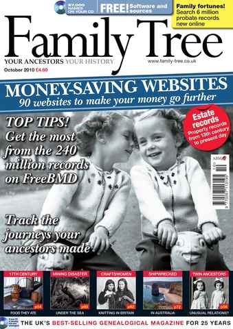 Family Tree issue October 2010