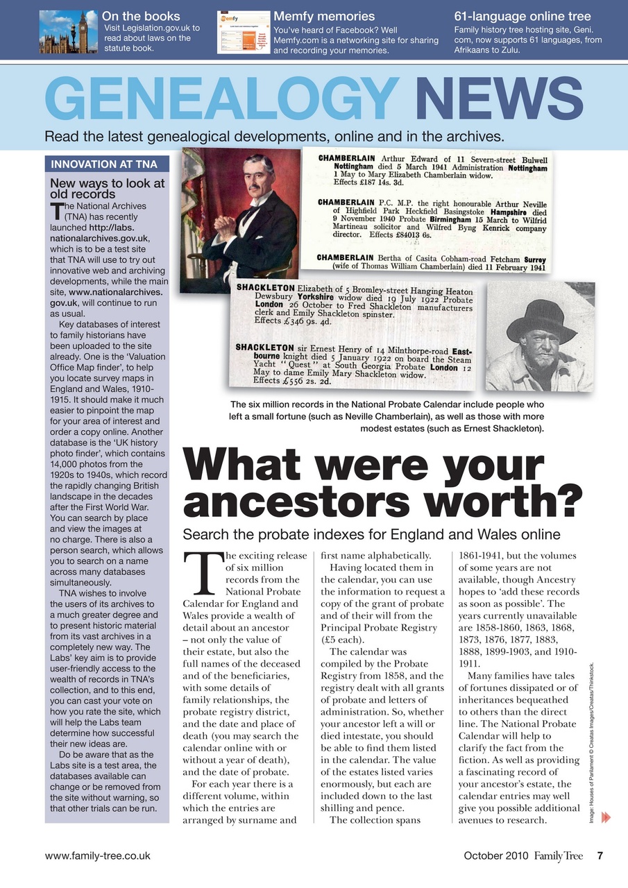 Family Tree Preview Pages