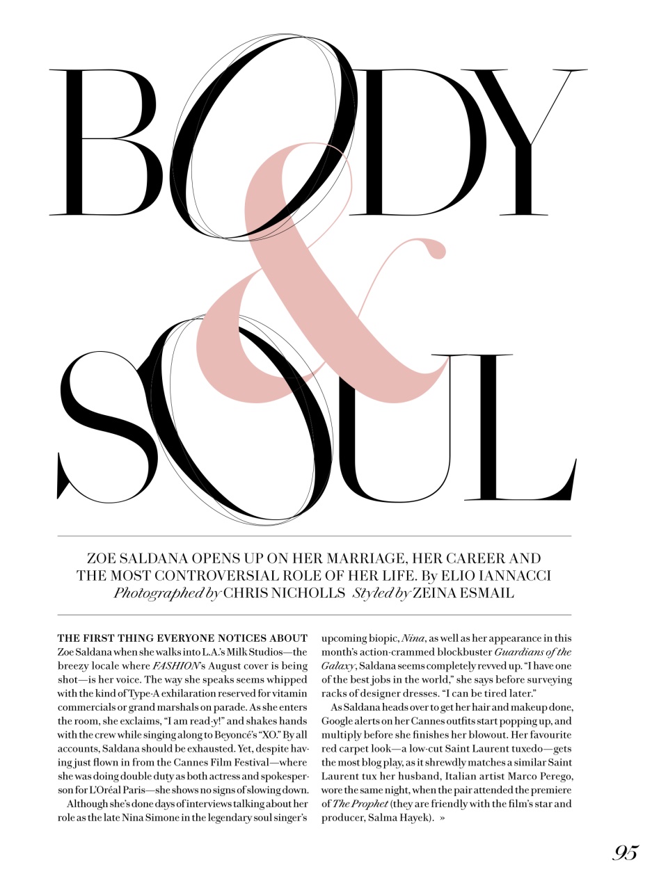 Fashion Magazine Preview Pages