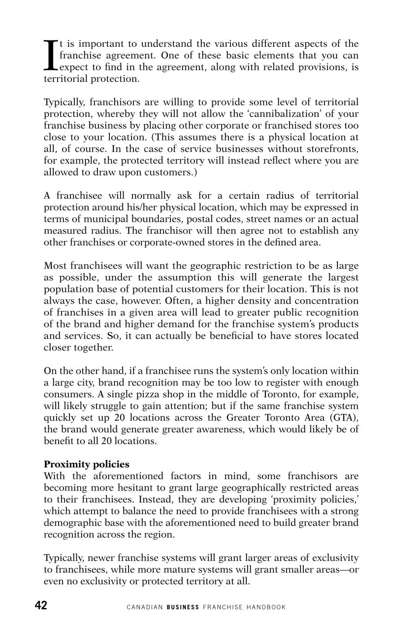 Canadian Business Franchise Preview Pages