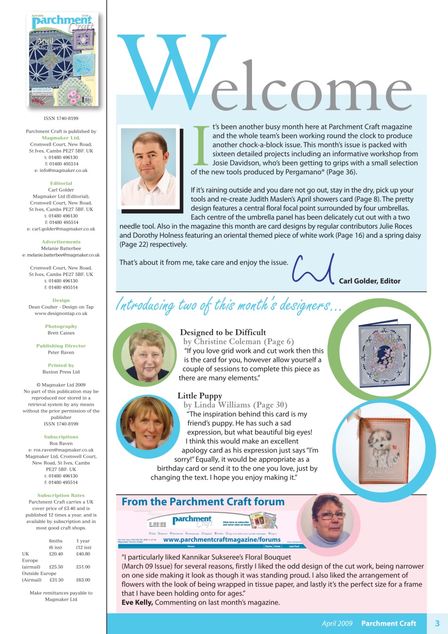 Parchment Craft Preview Pages