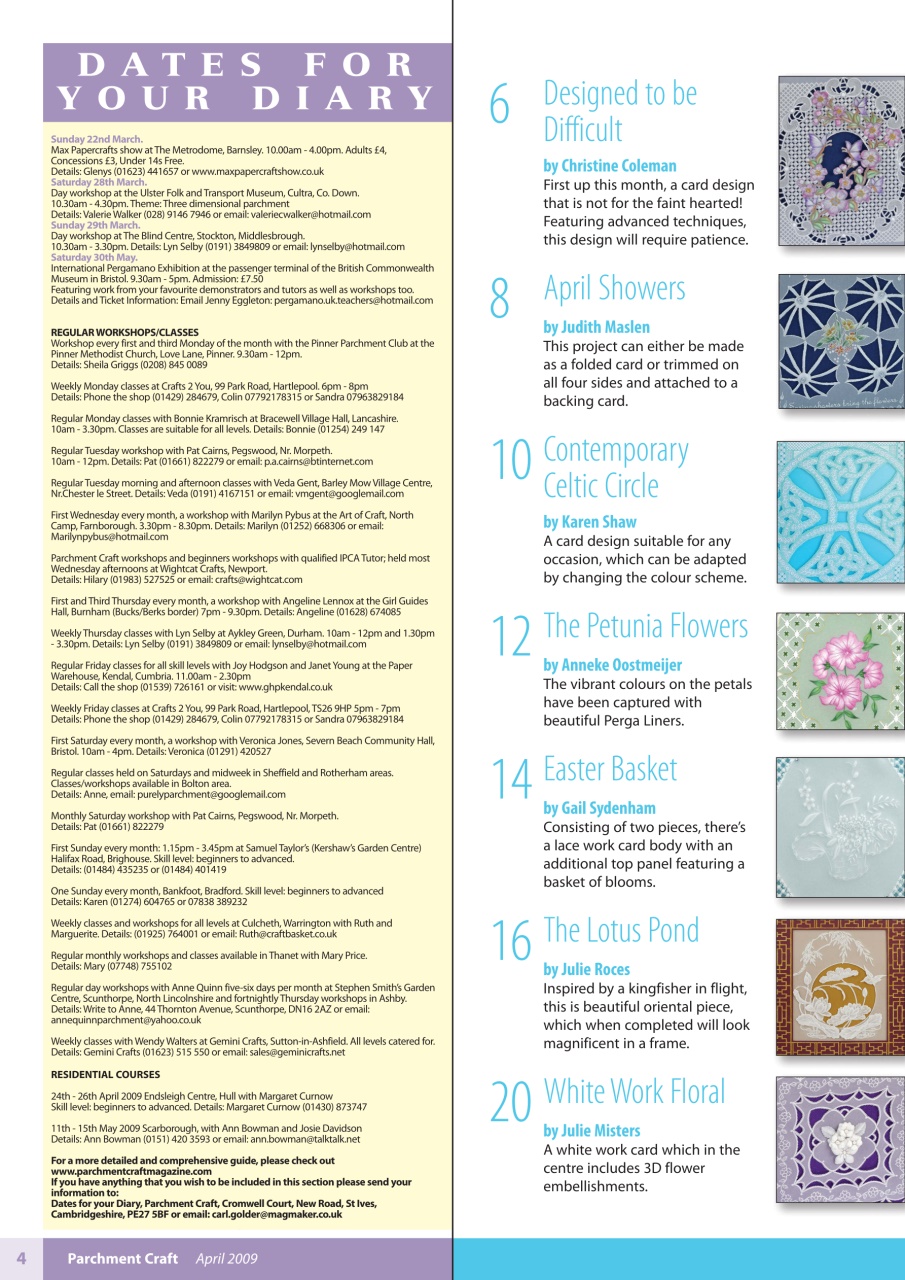 Parchment Craft Preview Pages