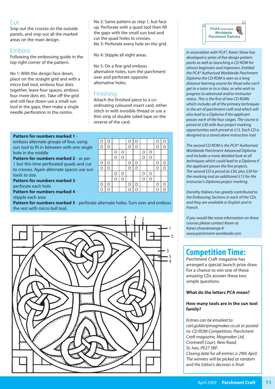 Parchment Craft Preview Pages