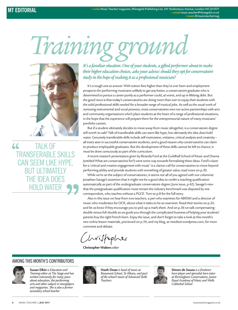 Music Teacher Preview Pages