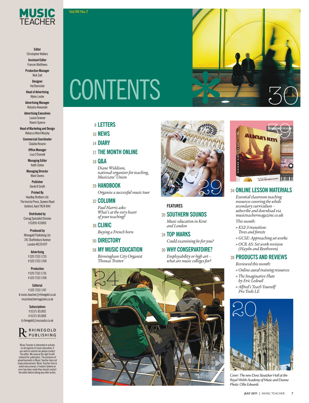 Music Teacher Preview Pages