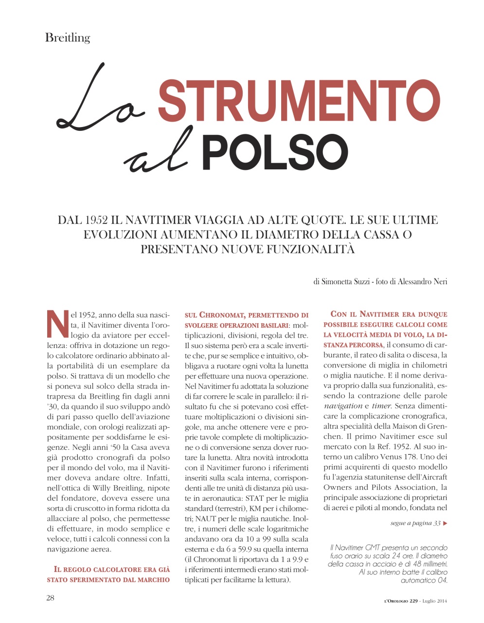 L'Orologio Preview Pages
