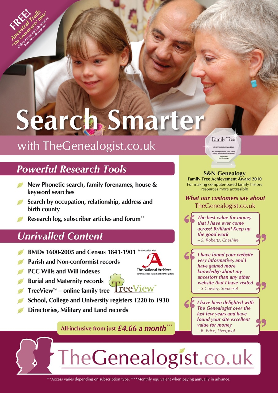 Family Tree Preview Pages