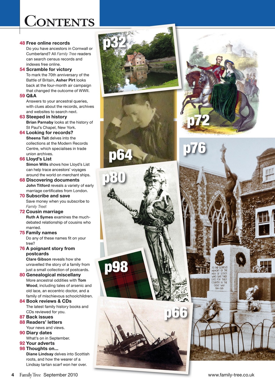 Family Tree Preview Pages