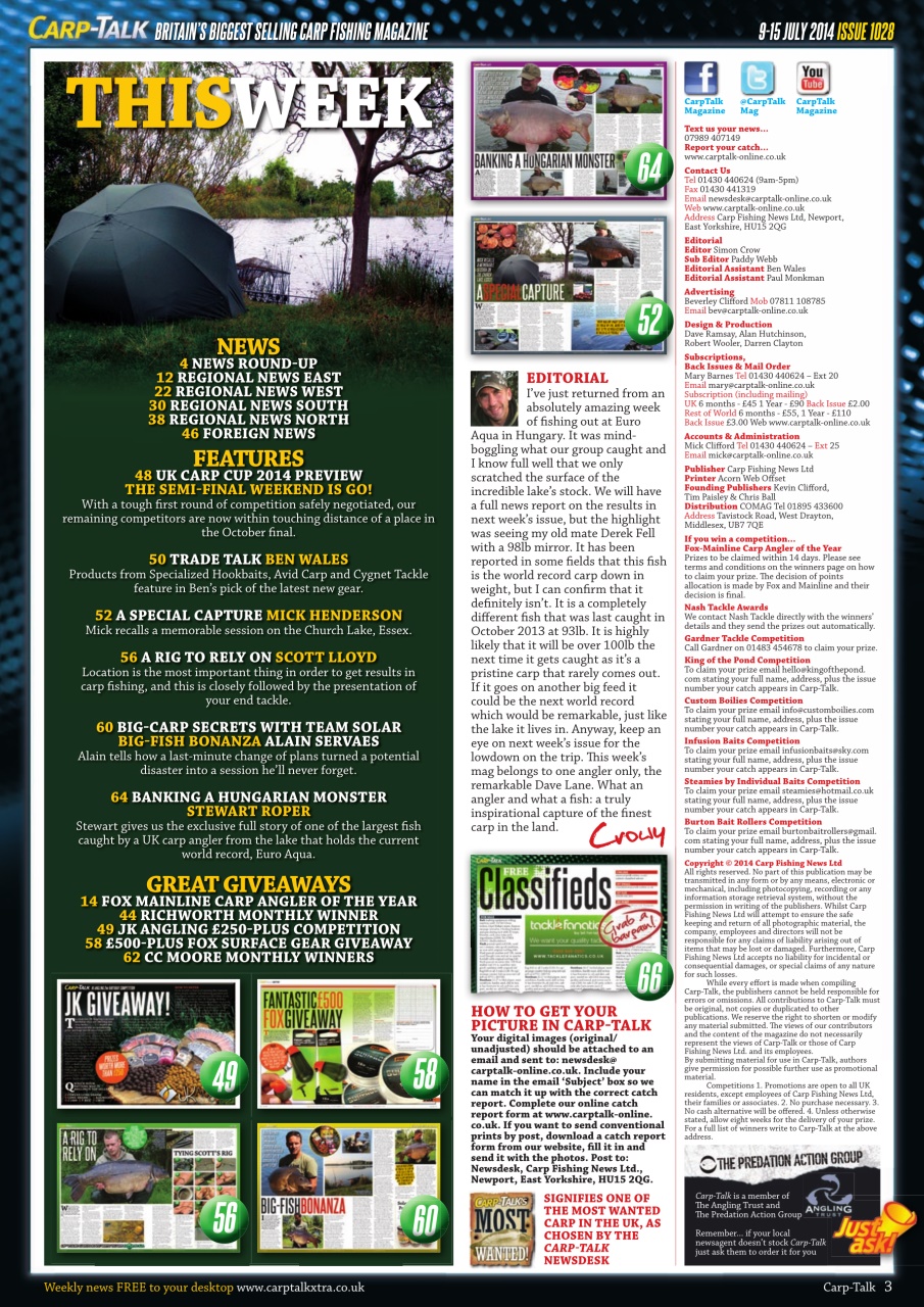 Carp-Talk Preview Pages