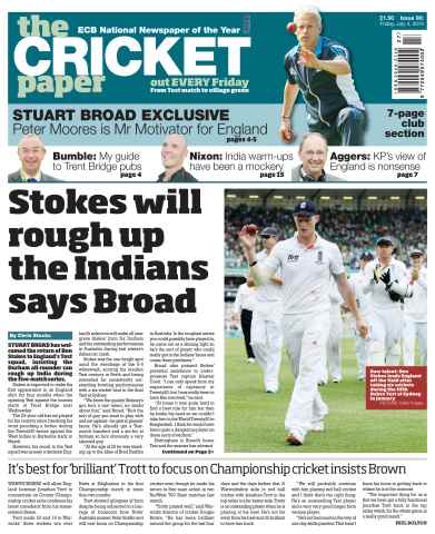 The Cricket Paper issue 4th July 2014